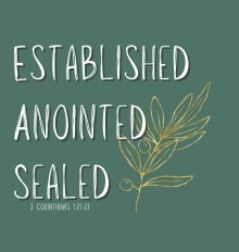 Established, Anointed, and Sealed