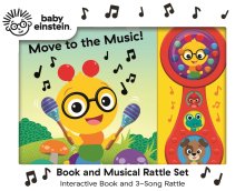Baby Einstein: Move To The Music! Book And 3-song Musical Rattle Set
