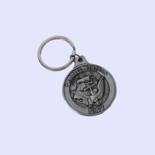 St. Michael Navy Keyring - Pack of 4