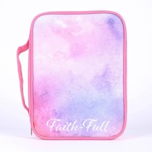 Faith Full Canvas Bible Cover - Large