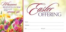 Whosoever Believeth in Him - Easter Offering Envelope - John 3:15