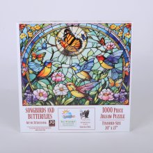 Songbirds & Butterflies Jigsaw Puzzle - 1000 Pieces