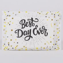 Best Day Ever Tissues Pack of 12 (8 Tissues per pack)