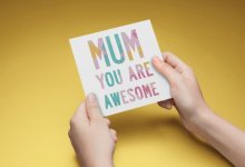 Awesome Mum Greeting Card & Envelope