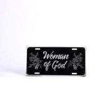 Woman Of God Silver Deluxe Autotag