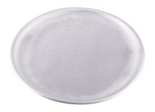 Matt Aluminium Candlestick Plate D 17 cm