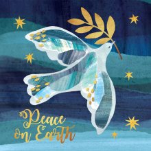Peace On Earth Christmas Cards (Pack Of 10)