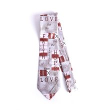 Faith, Hope, Love 1 Corinthians 13:13 Tie