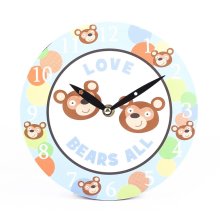 Love Bears All 8" Wall Clock