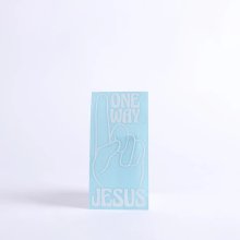 One Way Jesus Auto Vinyl Decal