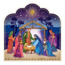 Tearfund - Colourful Nativity - (Pack Of 10)
