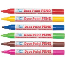 Deco Paint Pens (Set B Pack of 6)