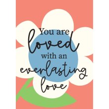 You Are Loved Postcard - Pack Of 12