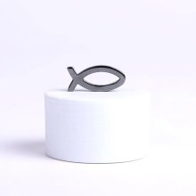 Hematite Pocket Fish with Card - Pack of 200