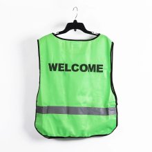 Green Welcome Safety Vest - XLarge
