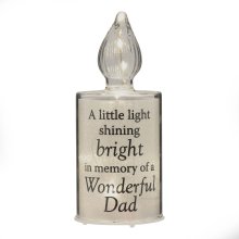 Thoughts of You Memory Candle Light - Dad