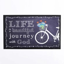 Life Is A Beautiful Journey Door Mat