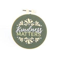 Kindness Matters Embroidery Kit - 10cm