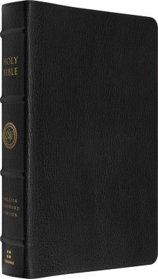 ESV Heirloom Bible, Scriptura Sacra: 25th Anniversary Personal Size Reference Edition (Goatskin, Black, Full Yapp)