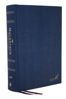 LSB, MacArthur Study Bible, Hardcover, Comfort Print, Thumb Indexed