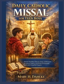 DAILY CATHOLIC MISSAL FOR TEEN BOYS : Master the Mass Step by Step, Understand Scripture Clearly, and Build Unshakable Faith with Powerful Prayers
