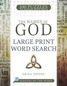 Names of God Large Print Word Search