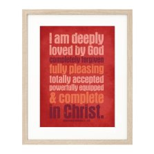 I Am Deeply Loved (Urban) - A3 Print