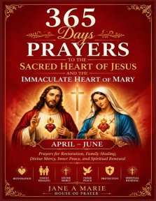 365 DAYS PRAYERS TO THE SACRED HEART OF JESUS AND THE IMMACULATE HEART OF MARY: Prayers For Restoration, Family Healing, Divine Mercy, Inner Peace And