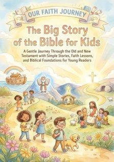 The Big Story of the Bible for Kids: A Gentle Journey Through the Old and New Testament with Simple Stories, Faith Lessons and Biblical Foundations fo