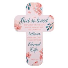 Cross Bookmark John 3:16 Pack Of 12
