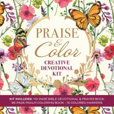 Praise & Color Creative Devotional Kit : Bible Devotional & Psalm Coloring Kit