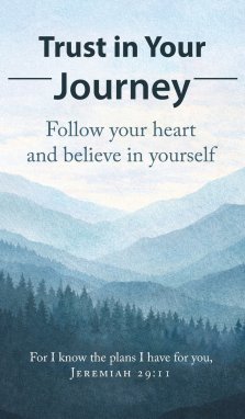 Trust in Your Journey: A Mother's Words and God's Truth: A Mother's Words and God's Truth