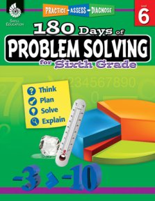 180 Days™: Problem Solving For Sixth Grade