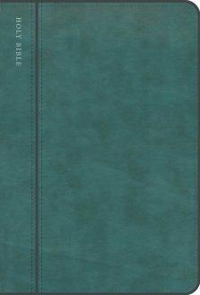 CSB Large Print Compact Reference Bible, Teal