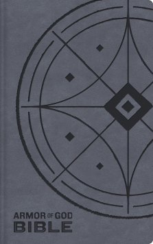 KJV Armor of God Bible, Blue/Gray Leathersoft (Children's Bible, Red Letter, Comfort Print, Holy Bible): King James Version