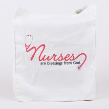 Nurses Are A Blessing Cotton Tote