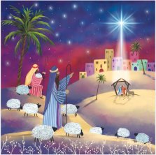 10 Shepherds Christian Christmas Cards