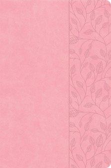 CSB Large Print Thinline Bible, Value Edition, Soft Pink