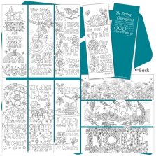 10 Images of Grace Colouring bookmarks