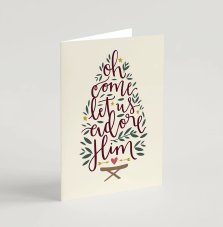 Let Us Adore Him (Pack of 10) Charity Christmas Cards