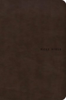 NASB Super Giant Print Reference Bible, Value Edition, Brown