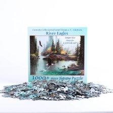 River Eagles Jigsaw Puzzle - 1000+ Pieces