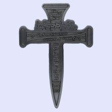 Nail Cross With Thorns Wall Cross