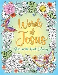 Words of Jesus Glow-In-The-Dark Coloring