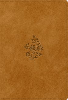 ESV Student Study Bible (TruTone, Nubuck Caramel, Wildflower Design)