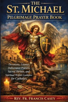 THE  ST. MICHAEL PILGRIMAGE PRAYER BOOK: Devotions, Litanies, Deliverance Prayers, Sacred Shrines, and Spiritual Warfare Guidance for Catholics