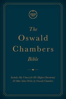 CSB Oswald Chambers Bible, Cloth Over Board