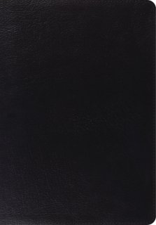 ESV Giant Print Bible, Red Letter (Genuine Leather, Black)