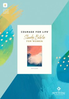 NLT Courage For Life Study Bible for Women, Filament Enabled (Softcover)