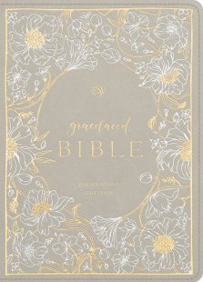 ESV GraceLaced Bible, Journaling Edition (Artwork by Ruth Chou Simons) (TruTone, Morning Mist)